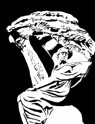 弗雷德里克萧邦雕像的矢量图像