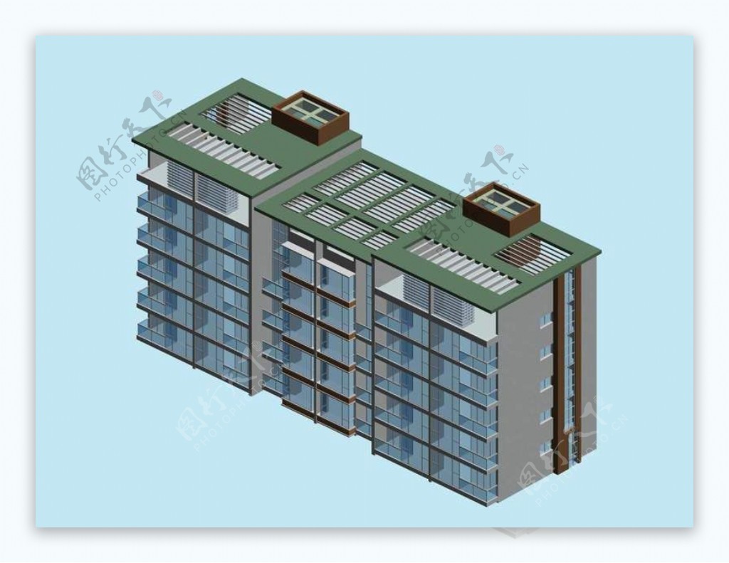 典雅住宅模型