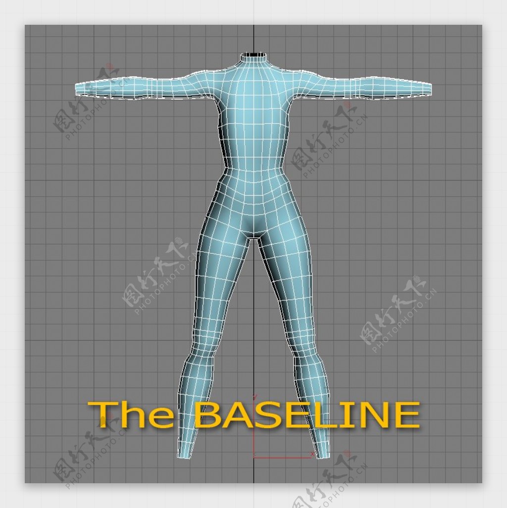 人物身体基础模型CharacterBodyBaselineModel