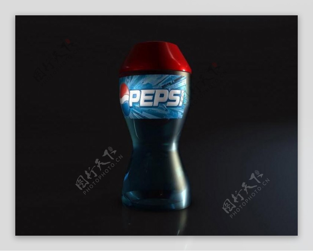 PEPSI3D百事可乐瓶子
