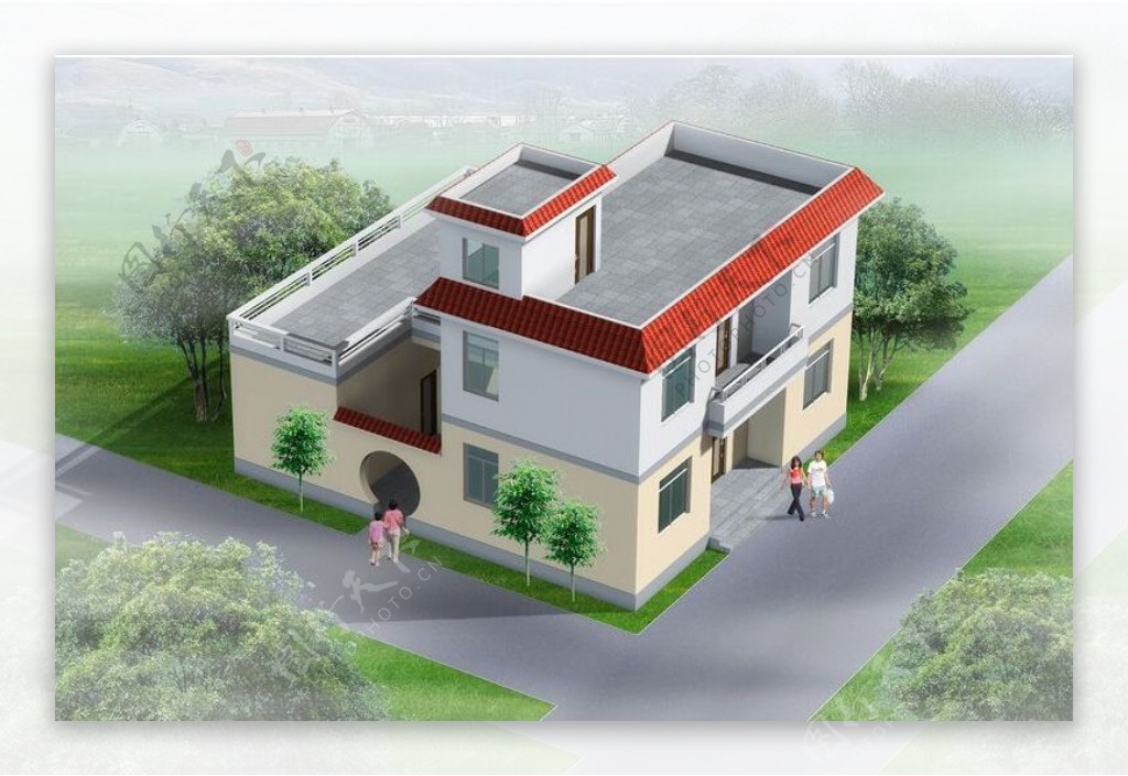 别墅住宅CAD图纸