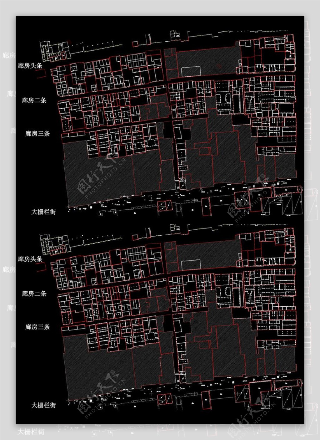 楼房居民区CAD图纸