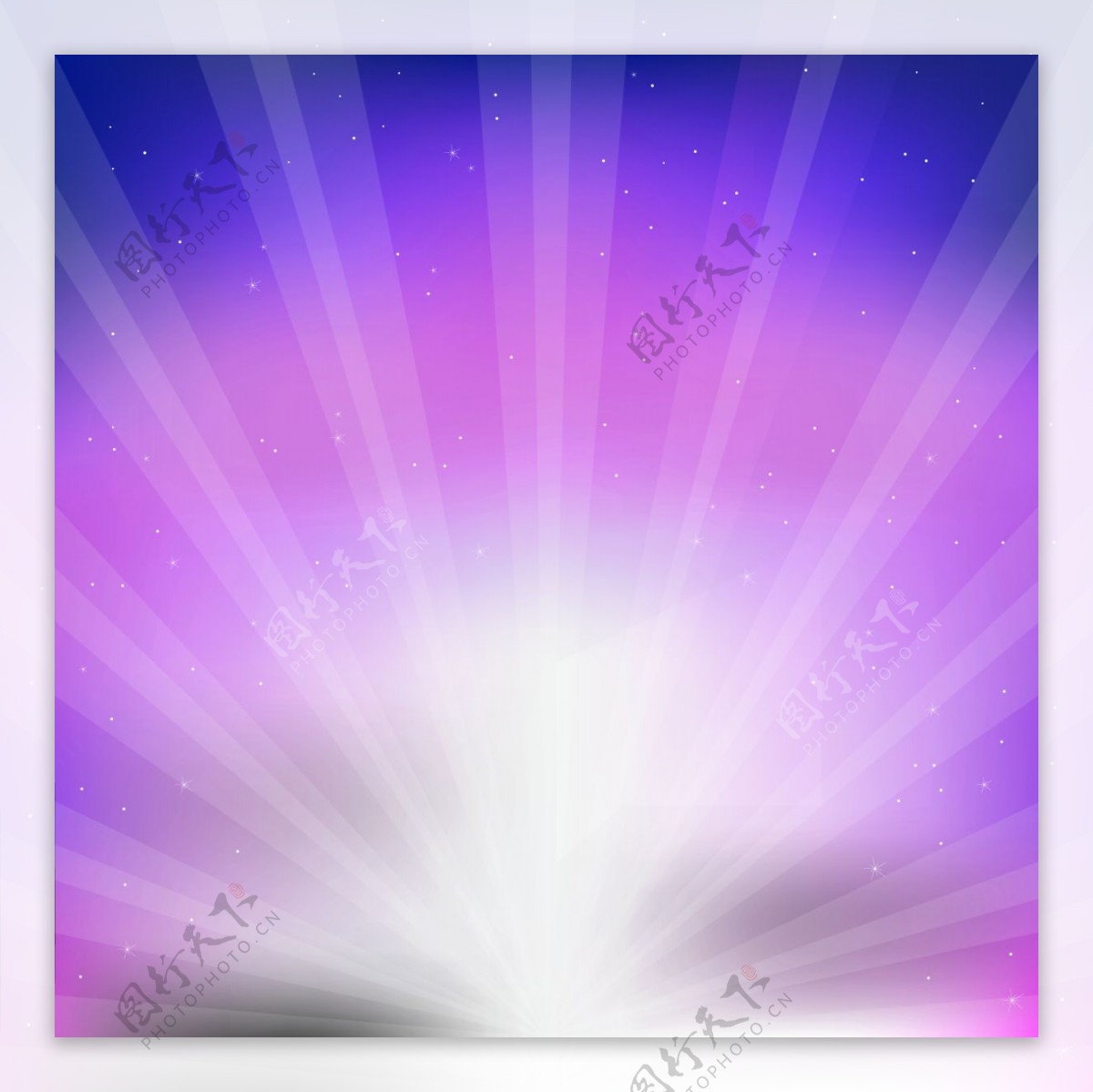 紫色系光线发散背景图片