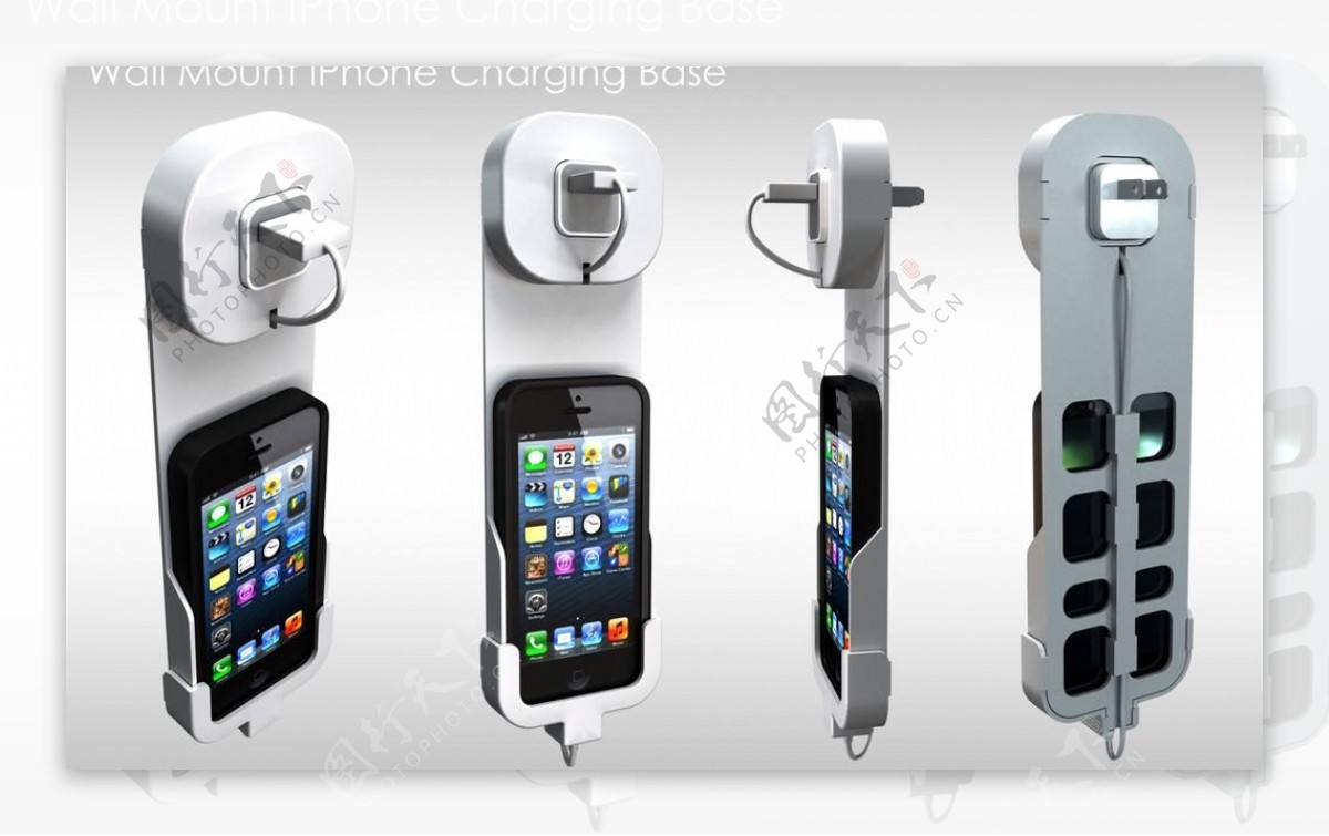 iphone5的壁挂式充电器适配器