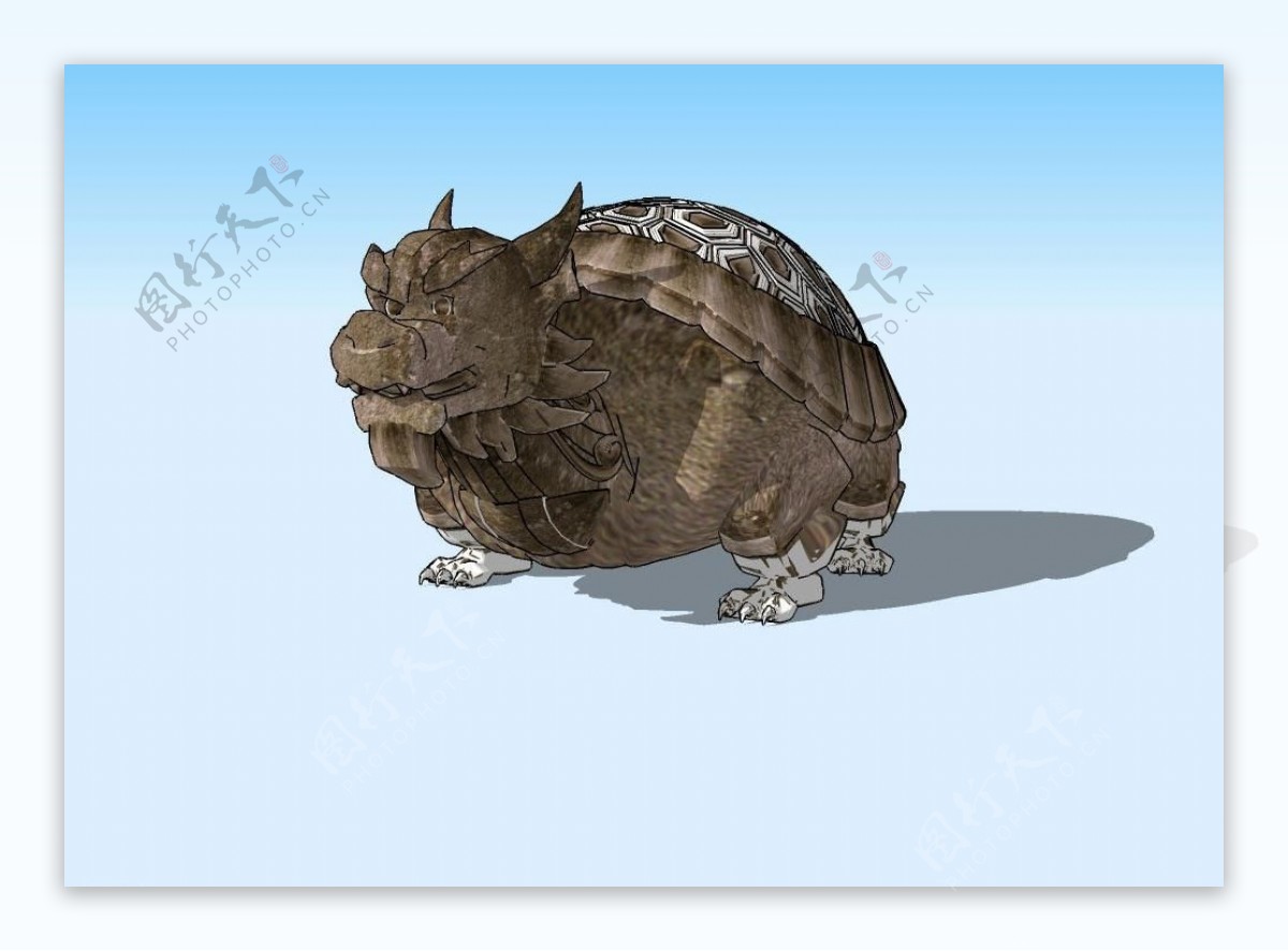 石龟3D模型