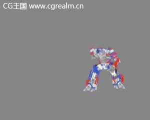 新版变形金刚OptimusPrim擎天柱柯柏文骨骼变形动画