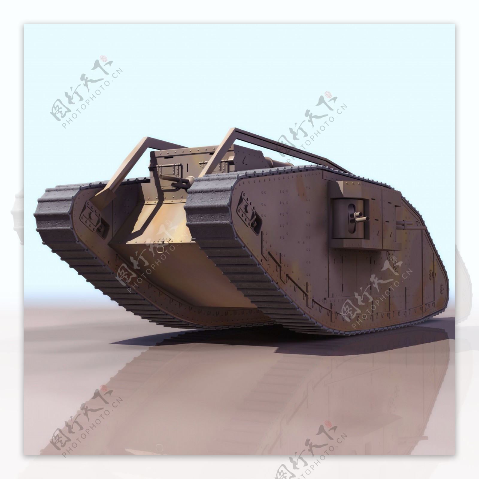 FEMALE坦克模型03