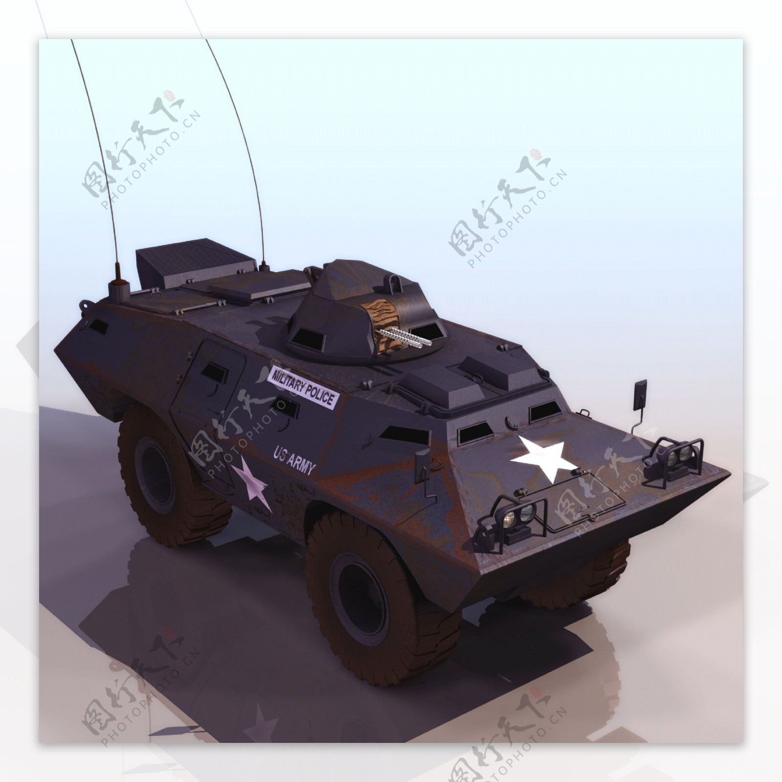 V100坦克模型019