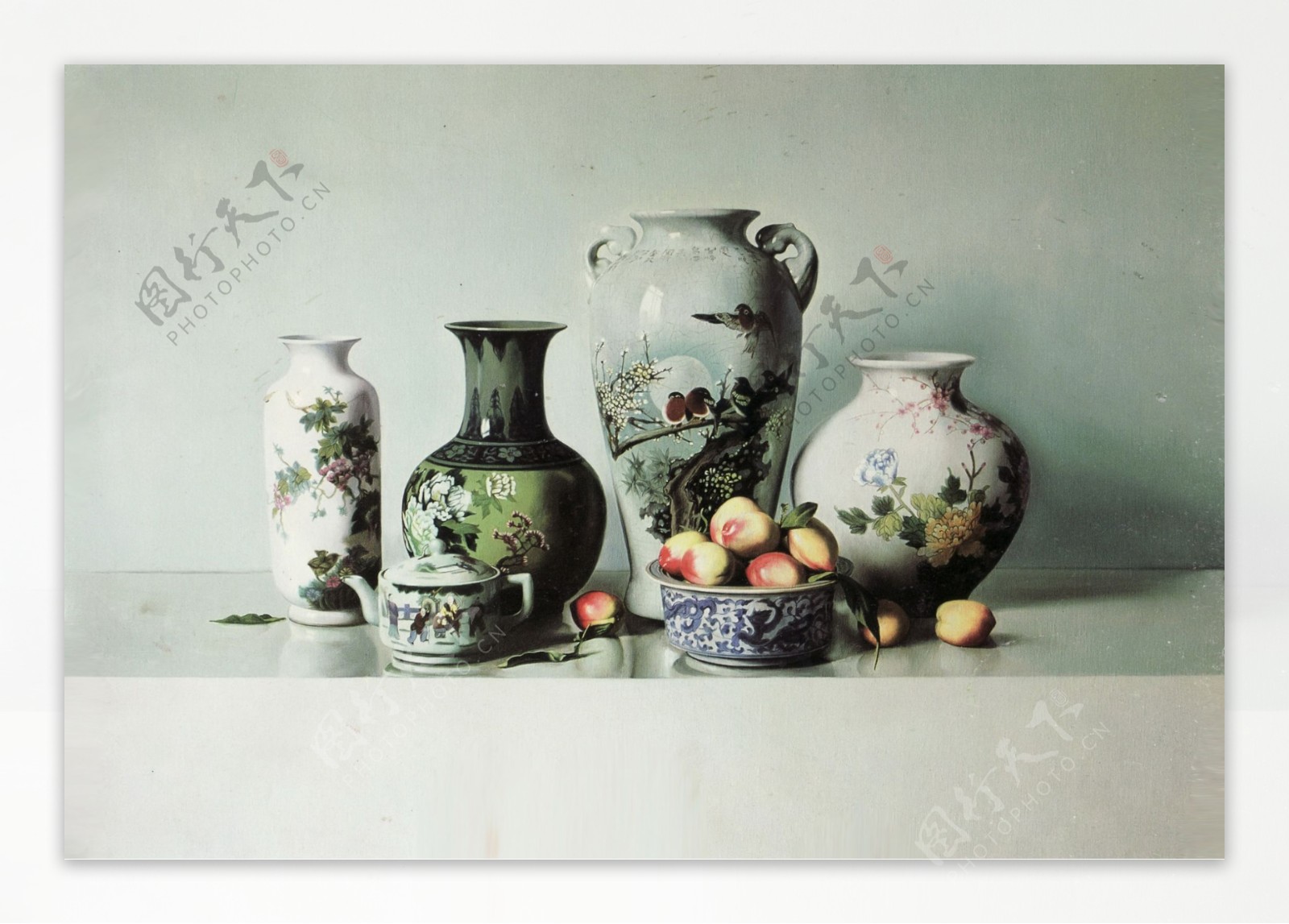 2785245花卉水果蔬菜器皿静物印象画派写实主义油画装饰画