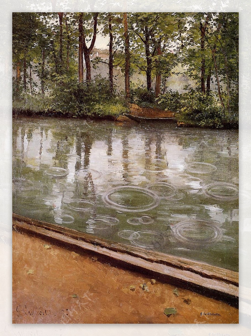 GustaveCaillebotte0086法国画家古斯塔夫卡里伯特gustavecaillebotte印象派人物风景肖像静物油画装饰画