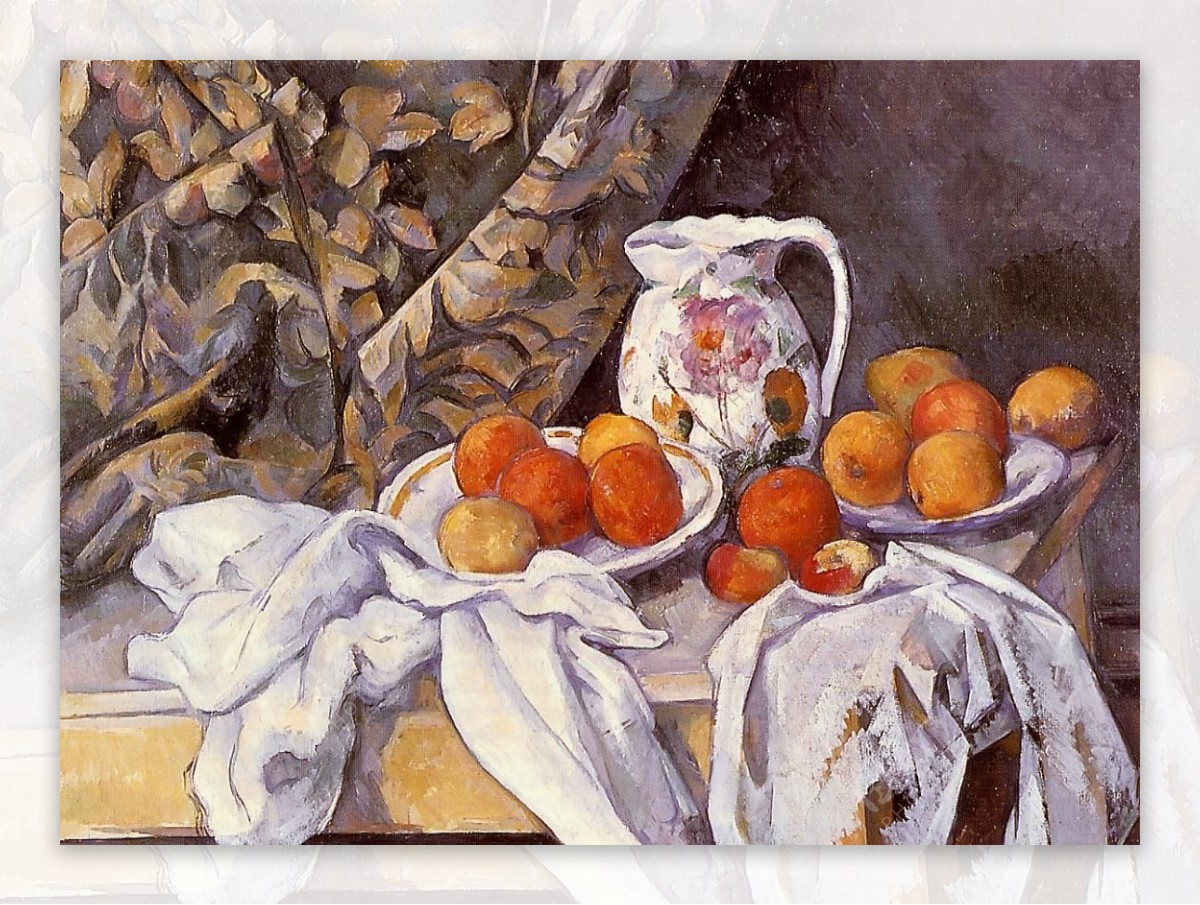 PaulCzanne0253法国画家保罗塞尚paulcezanne后印象派新印象派人物风景肖像静物油画装饰画
