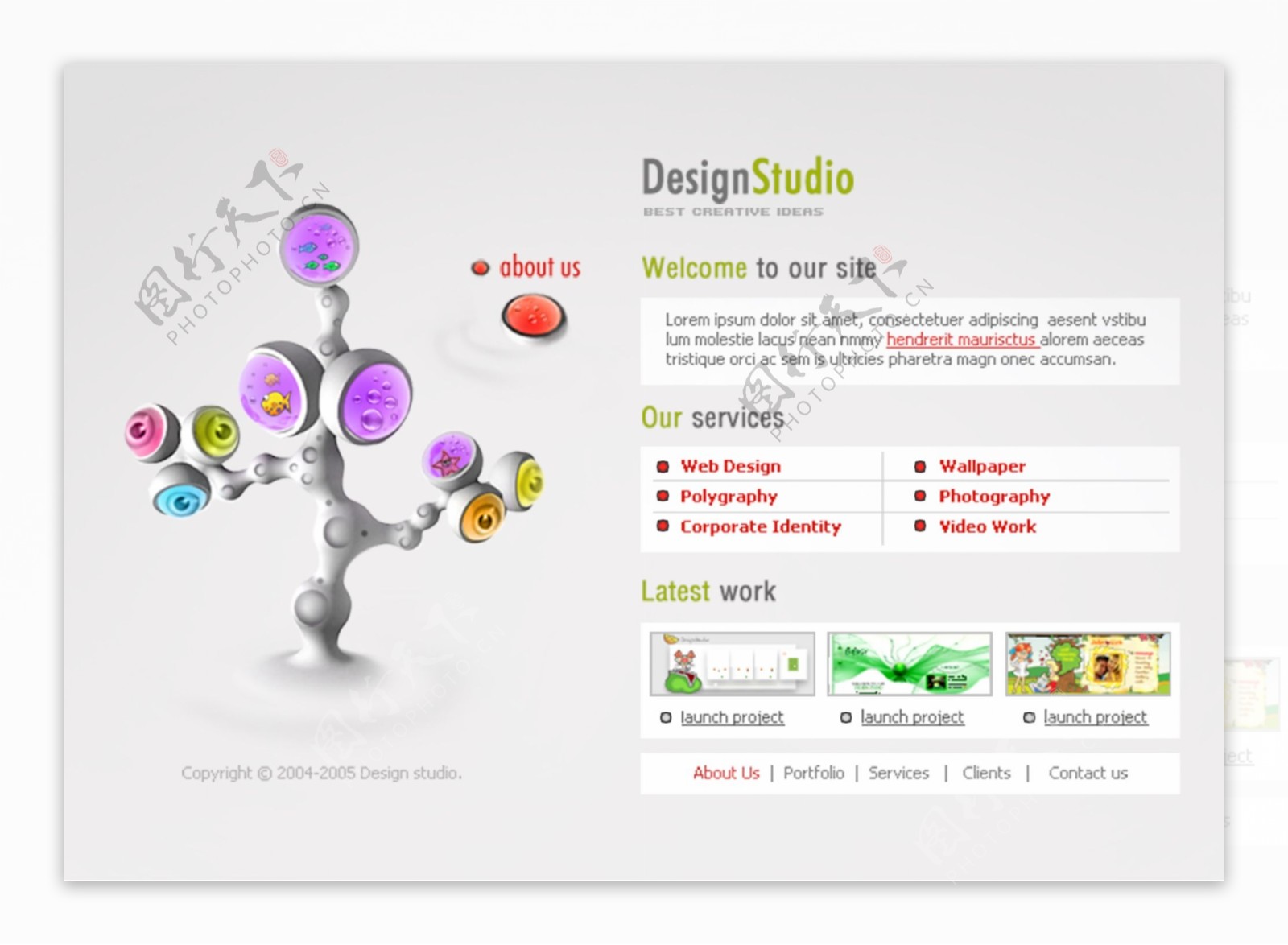 设计创意公司网站
