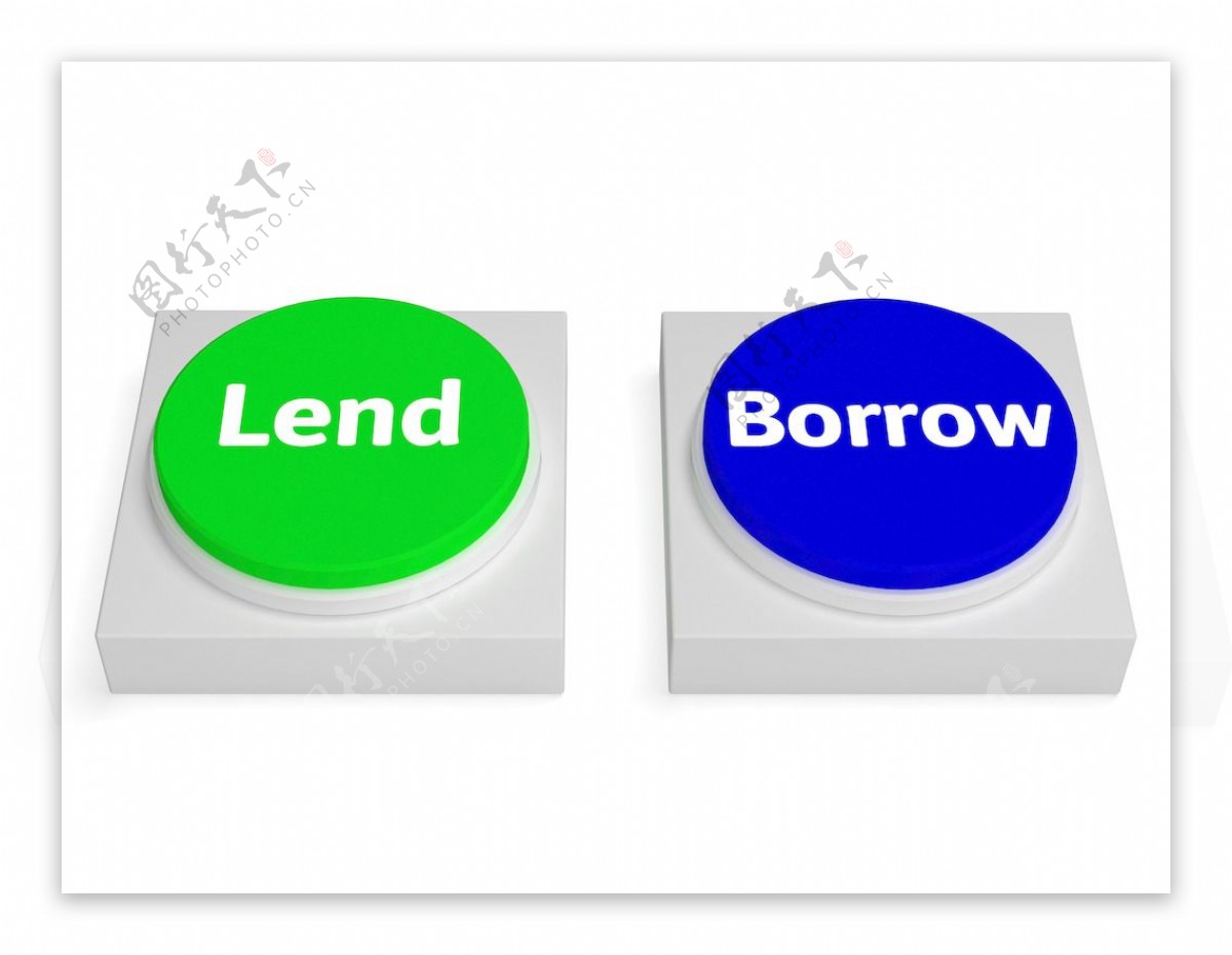 借贷按钮显示贷款或借款