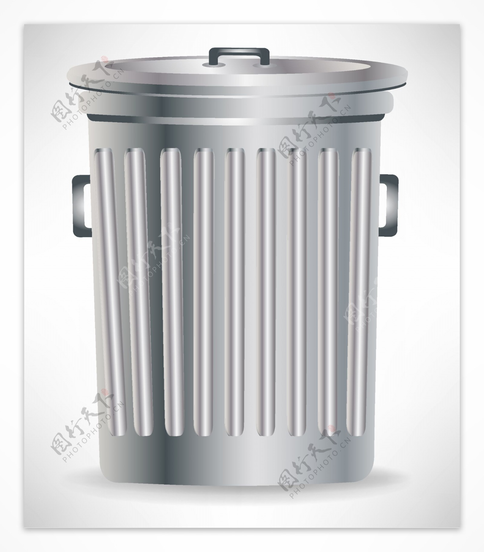 矢量卫生用品垃圾桶图片