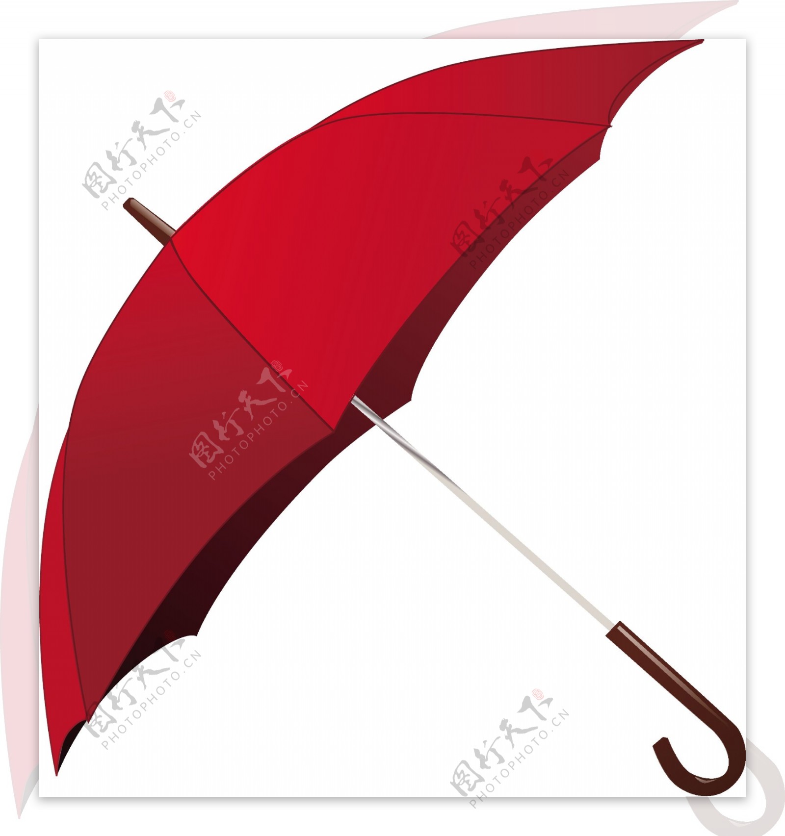 雨伞红雨伞花伞岭南印象园图片素材-编号15613725-图行天下