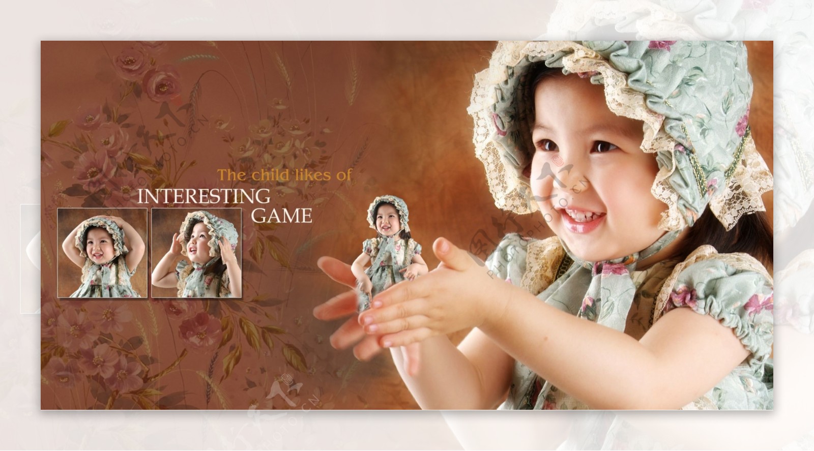 米妮公主精灵女孩儿童模板影楼魔法书DVD51