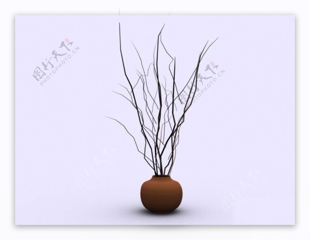 植物盆栽室内装饰素材免费下载盆栽3d模型免费下载9