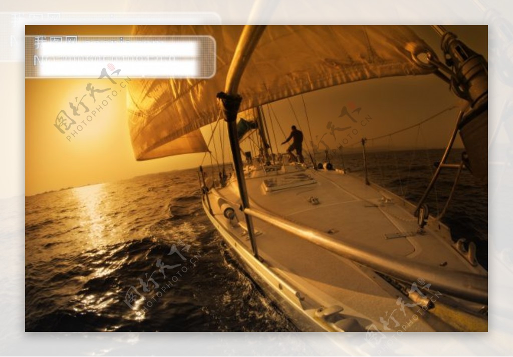 扬帆出海图片素材300dpi扬帆出海大海航行黄昏高清图片创意图片JPG格式