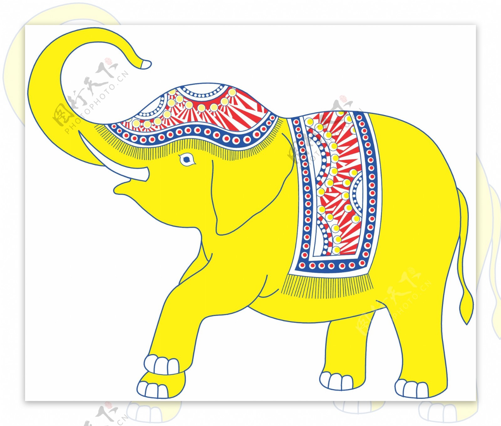 大象泰国大象黄色大象