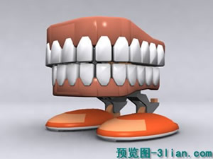 3D牙齿模型