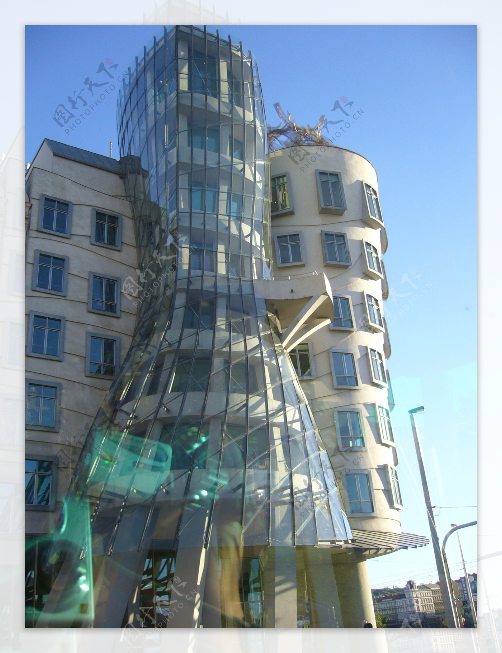奧地利捷克布拉格特殊造型建筑图片