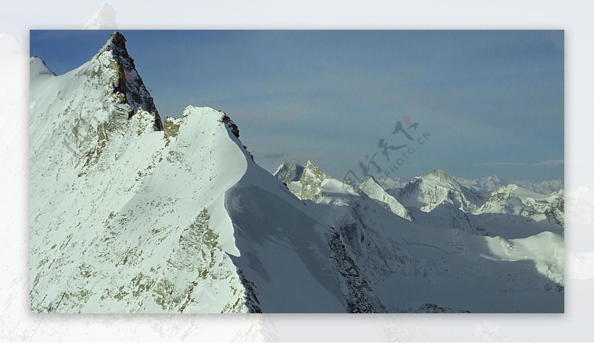 大雪山山脉高清视频素材