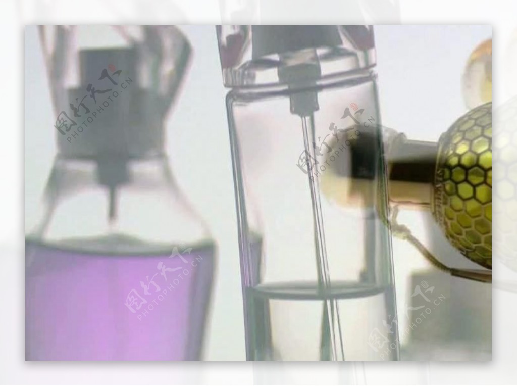 香水瓶视频素材图片