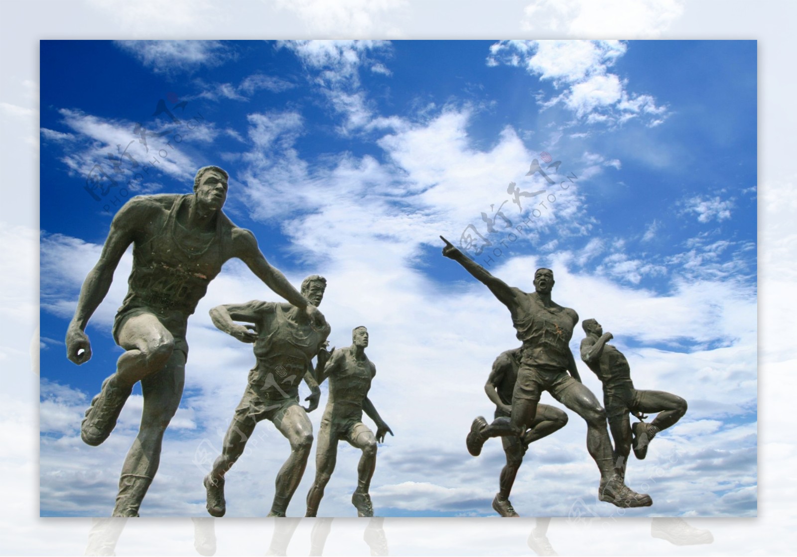 宁波雅戈尔体育馆雕塑图片