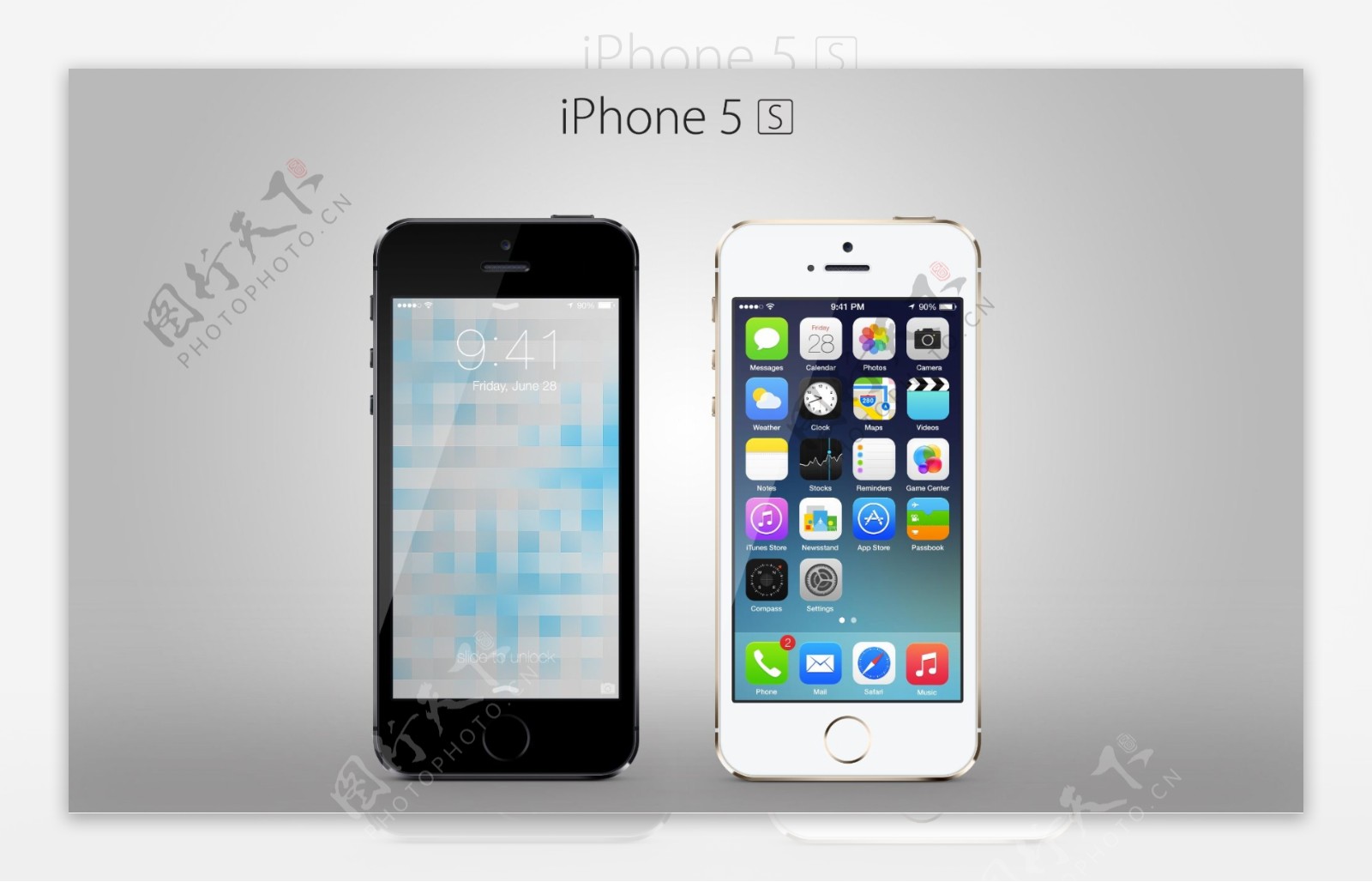 苹果iphone5s海报图片