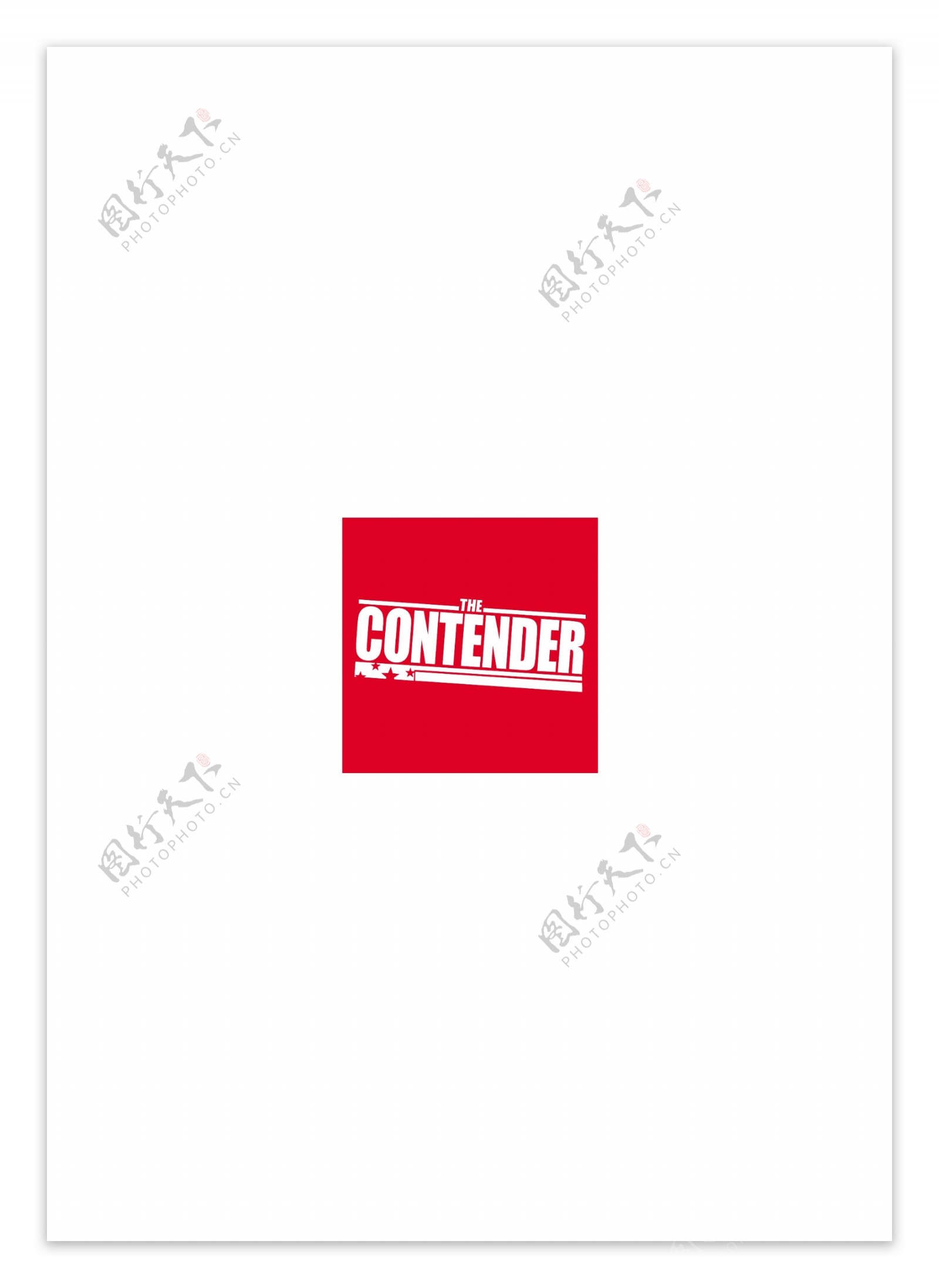 TheContenderlogo设计欣赏TheContender卫视标志下载标志设计欣赏