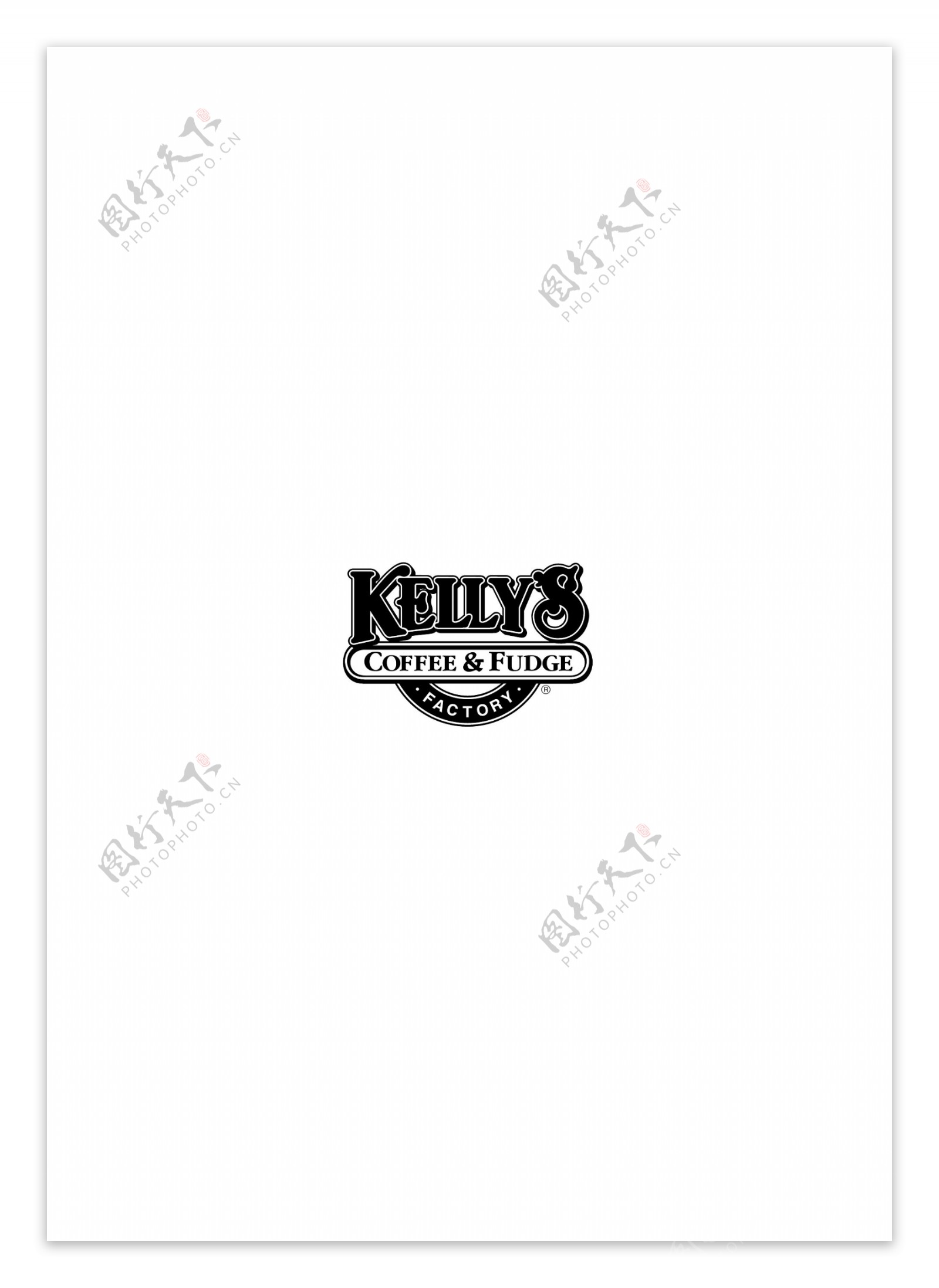 KellysCoffeeandFudgeFactorylogo设计欣赏KellysCoffeeandFudgeFactory重工LOGO下载标志设计欣赏