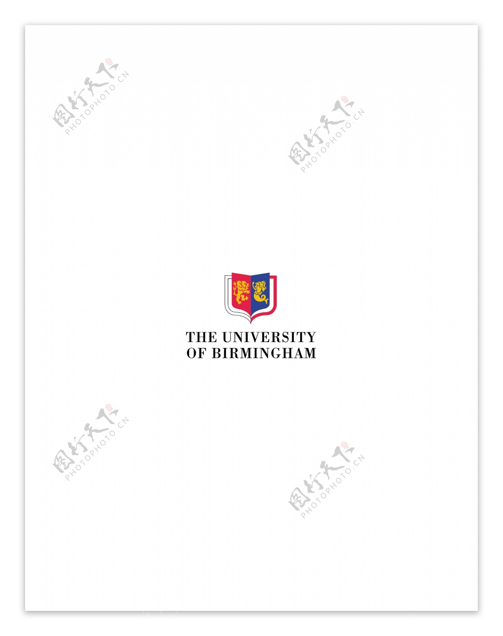 TheUniversityofBirminghamlogo设计欣赏TheUniversityofBirmingham大学体育队LOGO下载标志设计欣赏