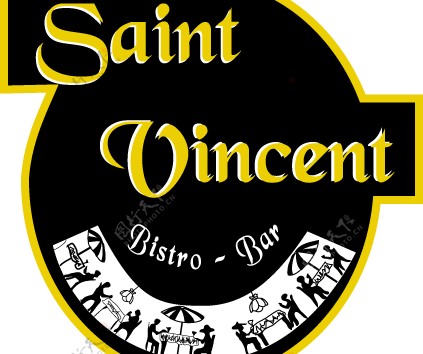 SaintVincentbarlogo设计欣赏圣文森特酒吧标志设计欣赏