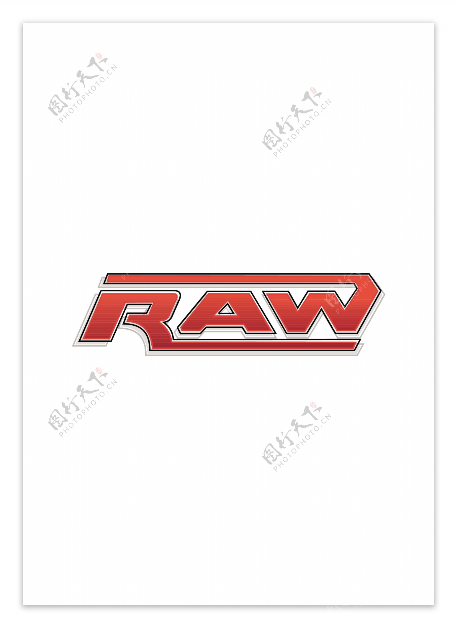 WWERAWlogo设计欣赏WWERAW体育比赛LOGO下载标志设计欣赏