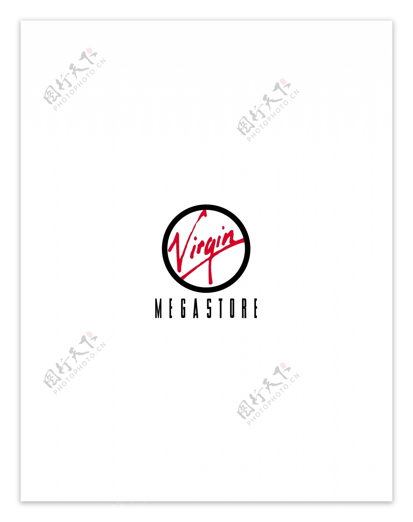 Virginlogo设计欣赏国外知名公司标志范例Virgin下载标志设计欣赏