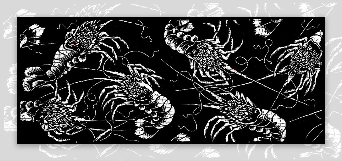 日式传统布纹图片