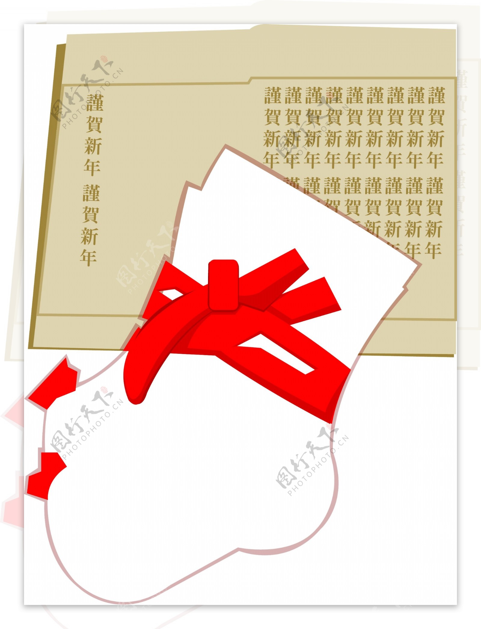韩国传统新年符号矢量图04