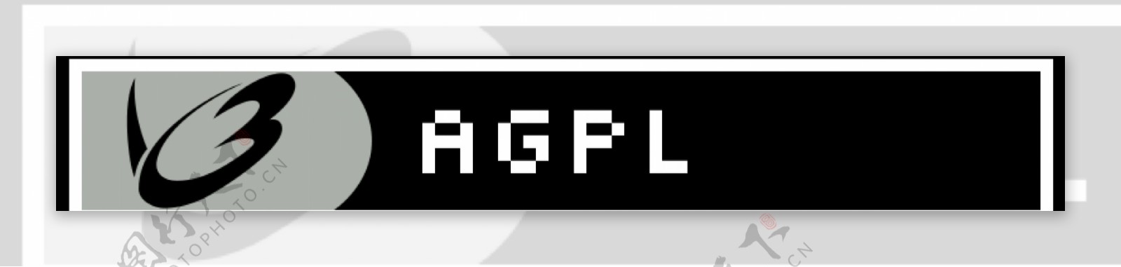 AGPL许可Web徽章矢量图像