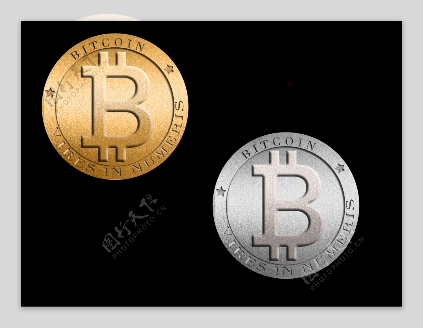比特币虚拟币电子币图片