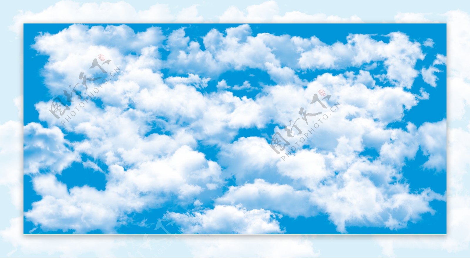 50余种云朵分层素材白云飘云云朵风景