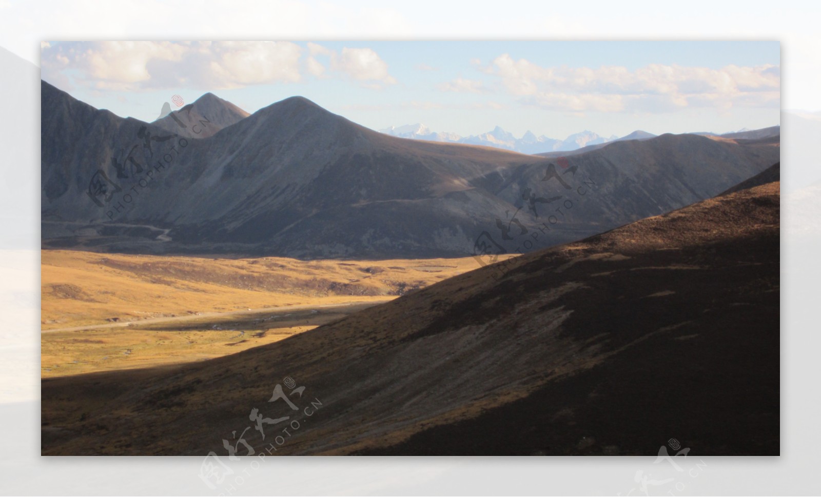 米拉山风景图片