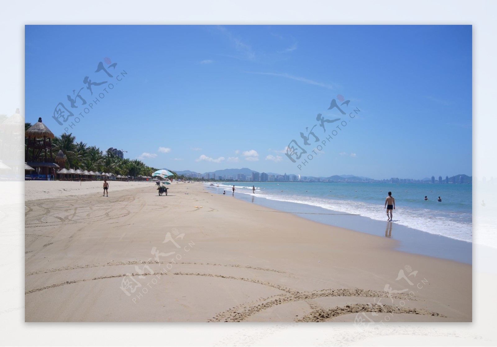 三亚海滩美景图片