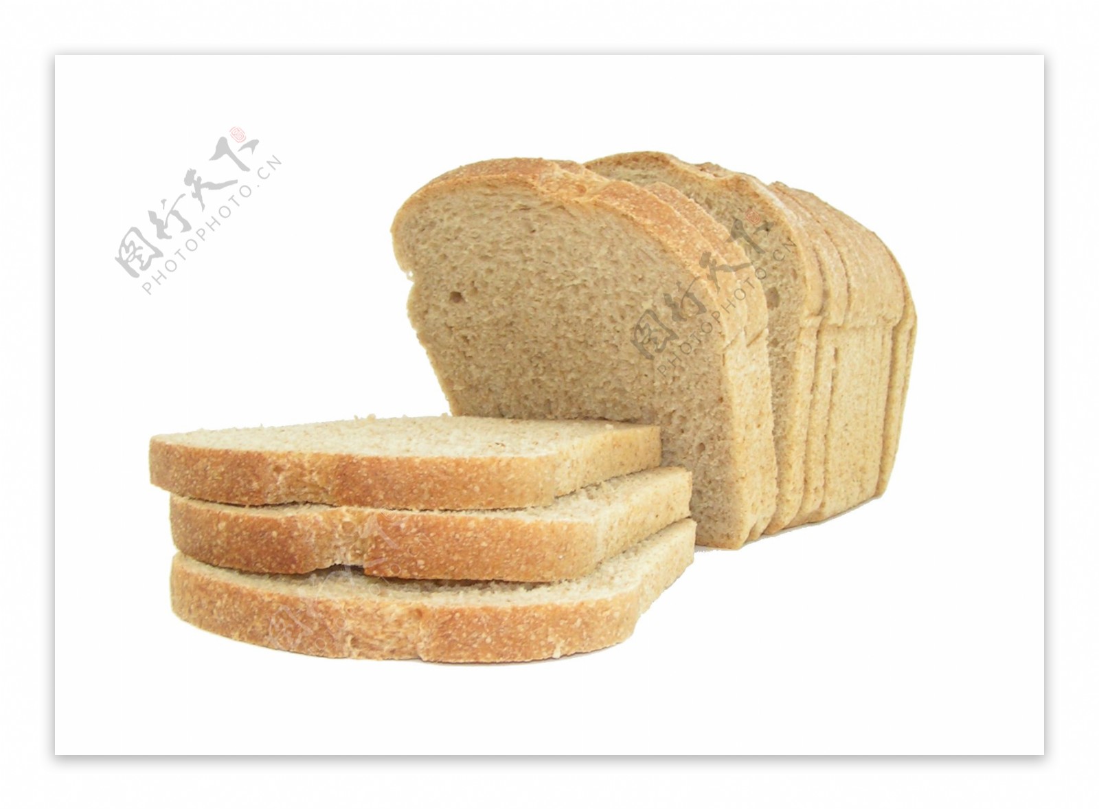 高清全麦面包png图片素材下载