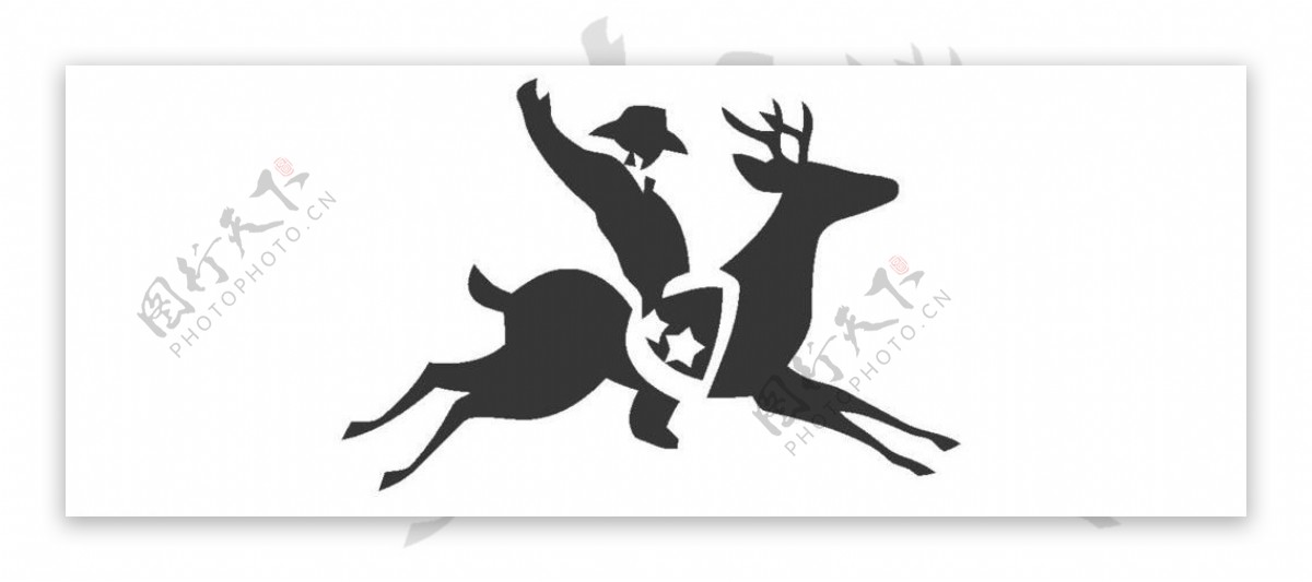 麋鹿logo图片