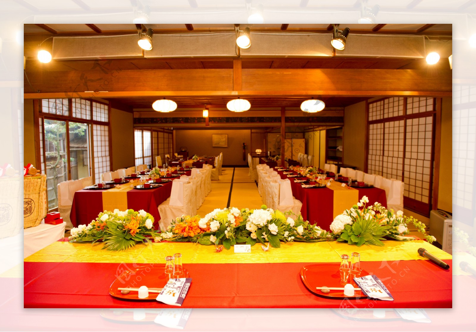 日式婚礼布置图片