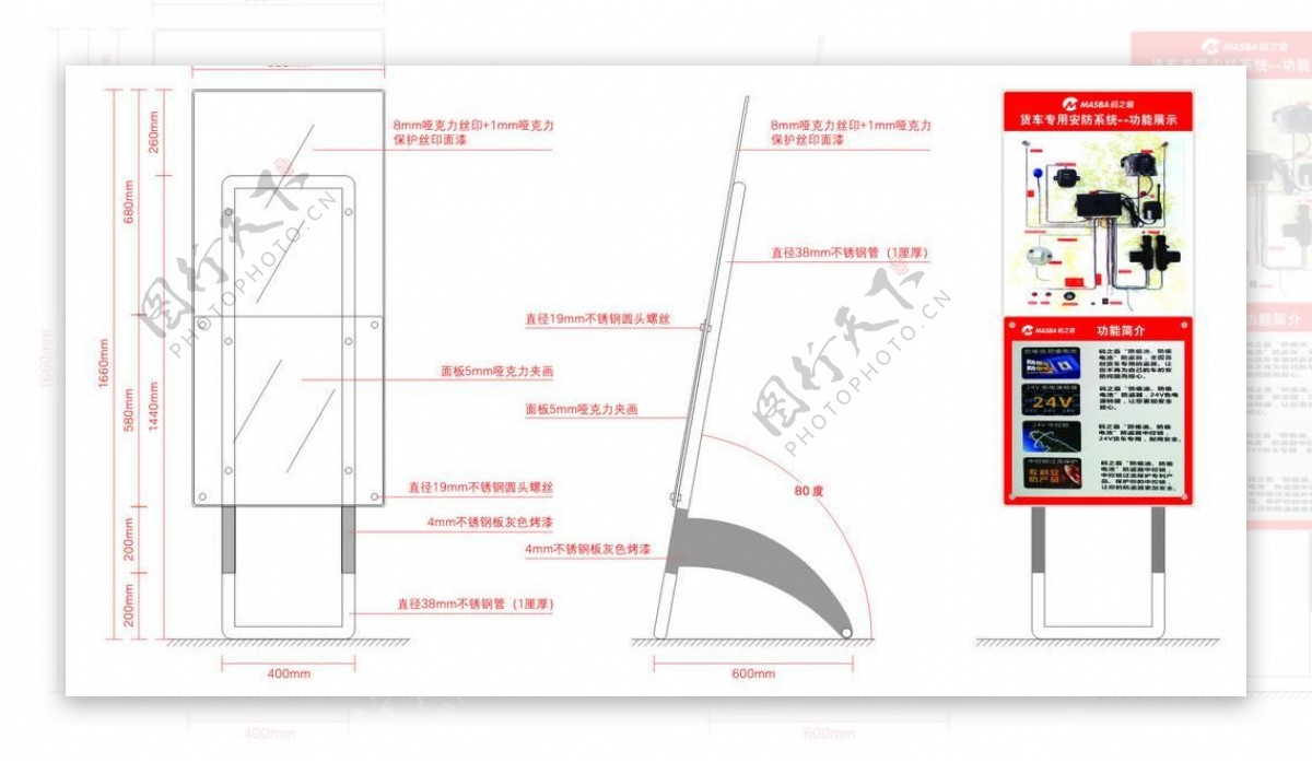 展示牌图片