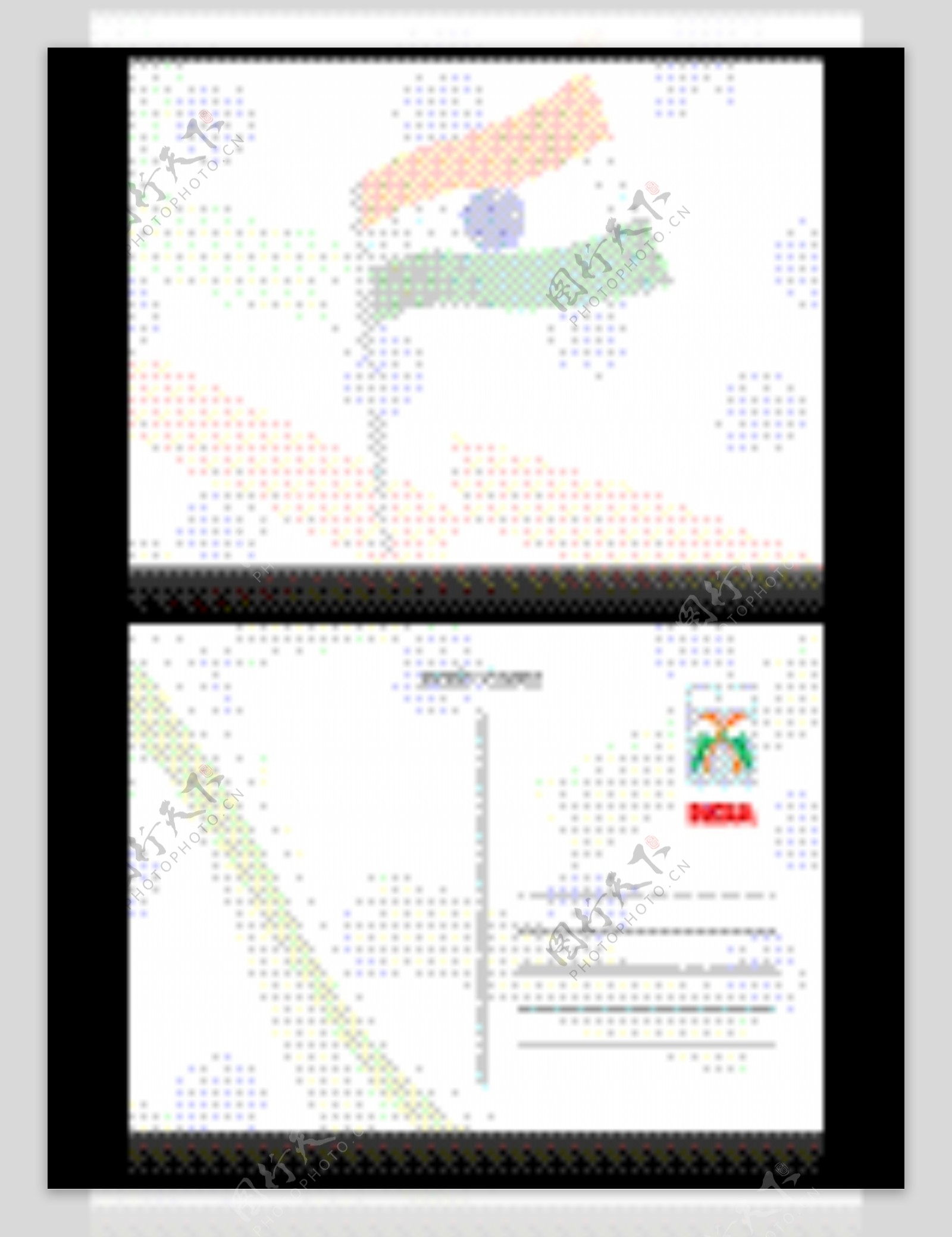 印度国旗图案的明信片