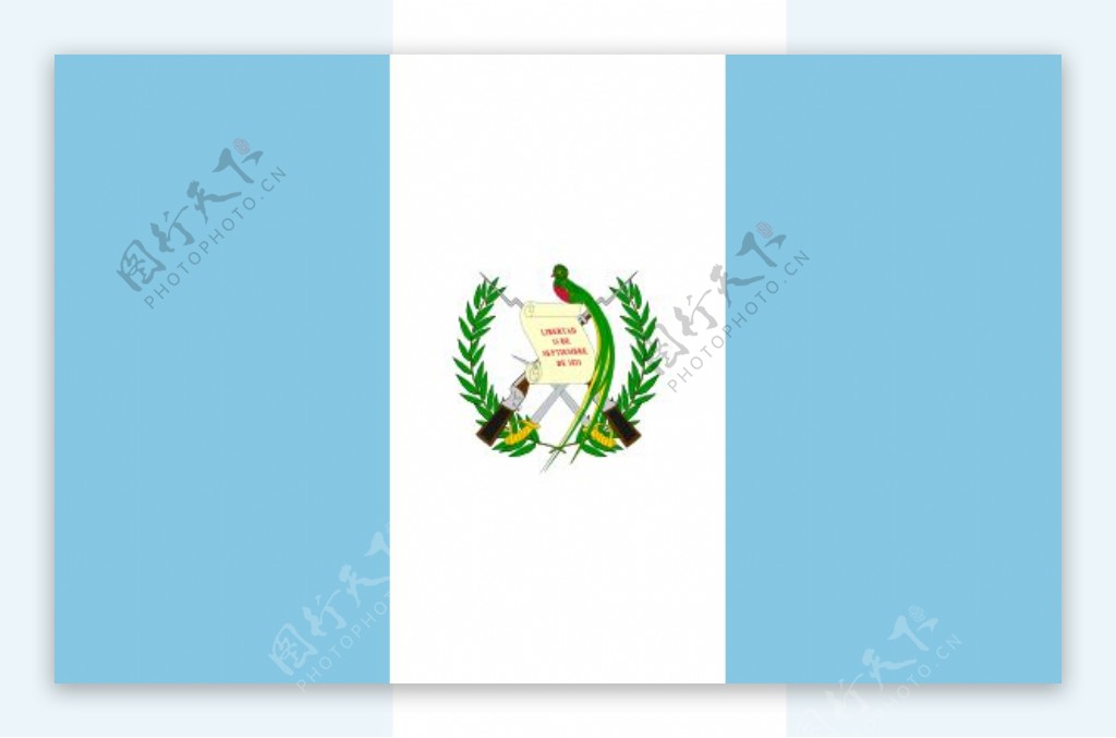 瓜地马拉的剪贴画国旗