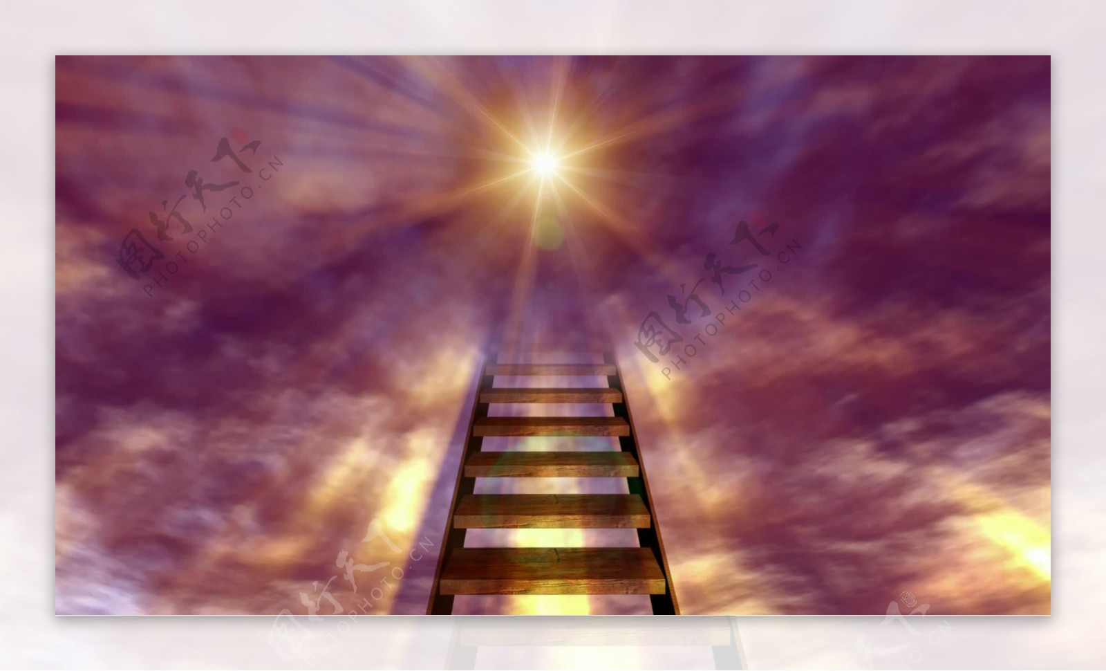 楼梯去天堂运动的背景视频免费下载