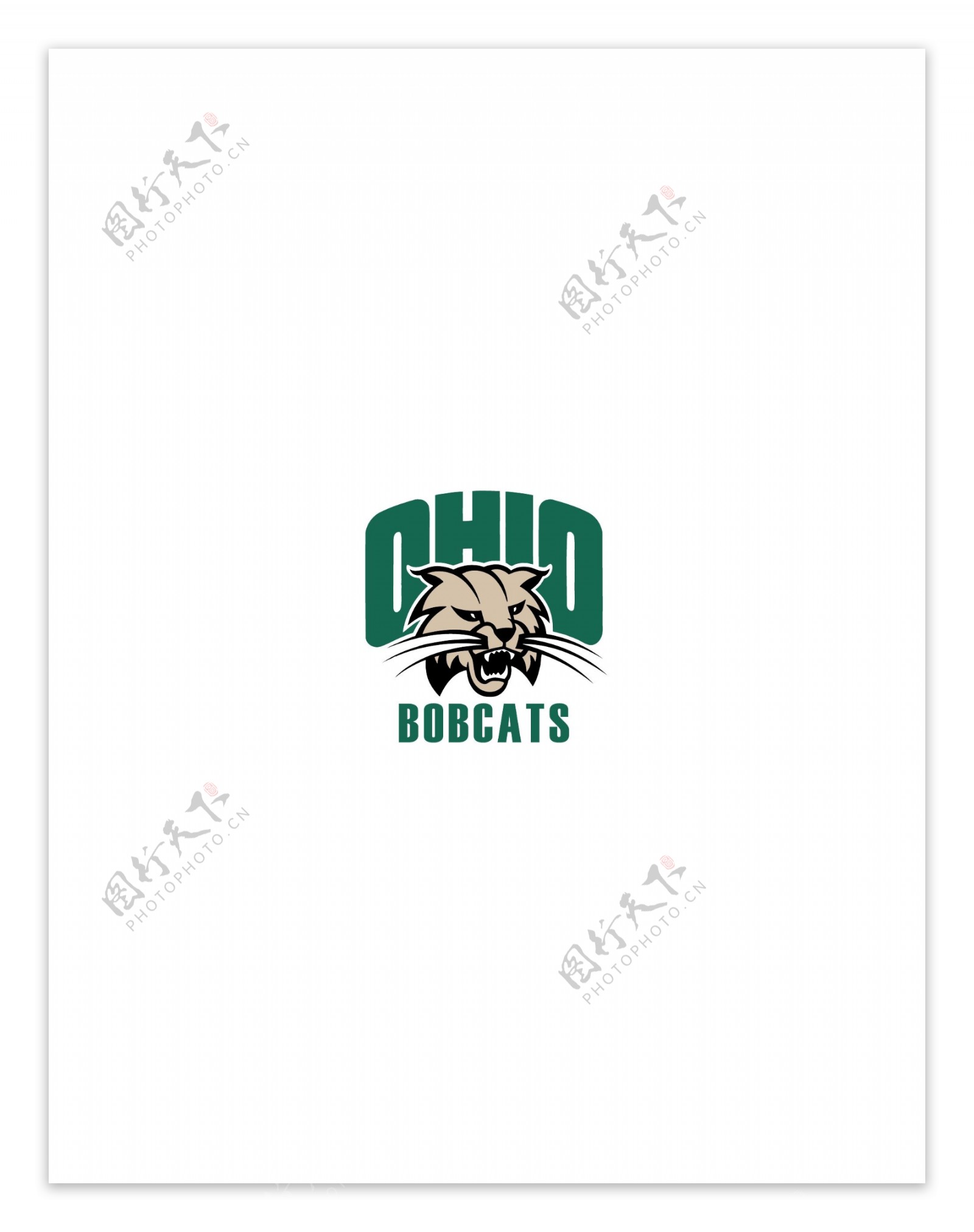 OhioBobcats2logo设计欣赏OhioBobcats2综合大学LOGO下载标志设计欣赏